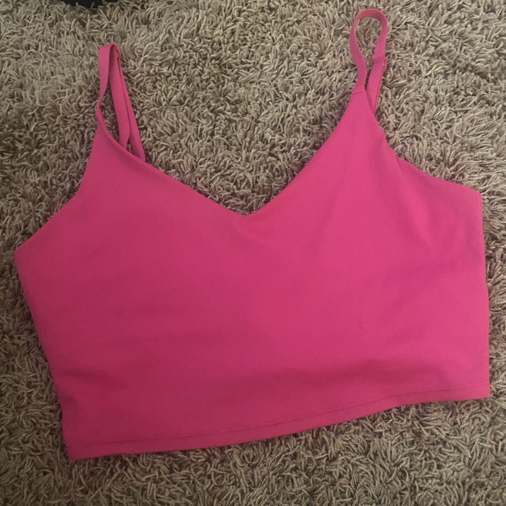 adult medium athleta sports bra tank top